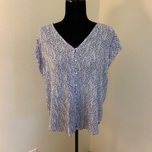 Women’s Liz Claiborne Short-Sleeved Blouse